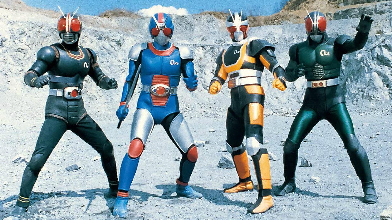 Kamen Rider: Run All Over the World 1989 movie scene
