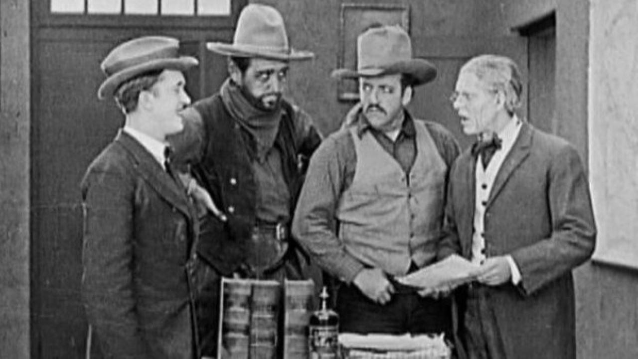 West of Hot Dog 1924 movie scene