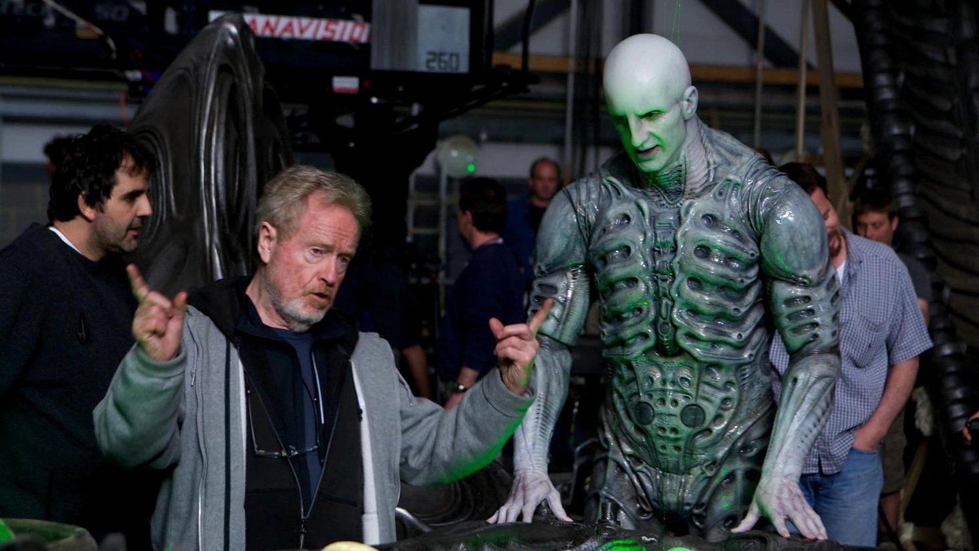 The Furious Gods: Making Prometheus 2012 movie scene