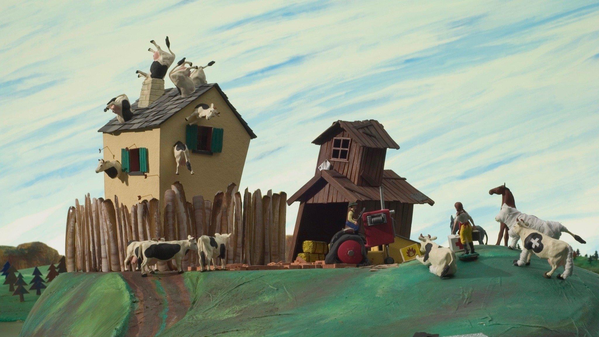 A Town Called Panic 2009 movie scene