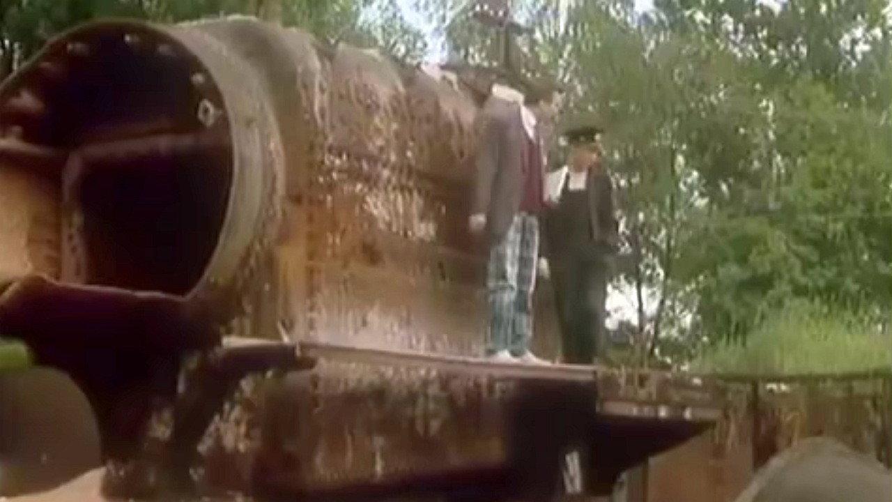 Russian Steam Locomotive 1995 movie scene