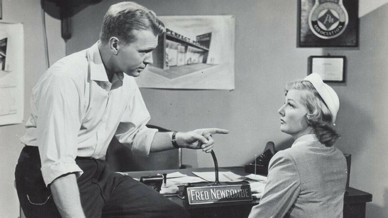 Just Across the Street 1952 movie scene