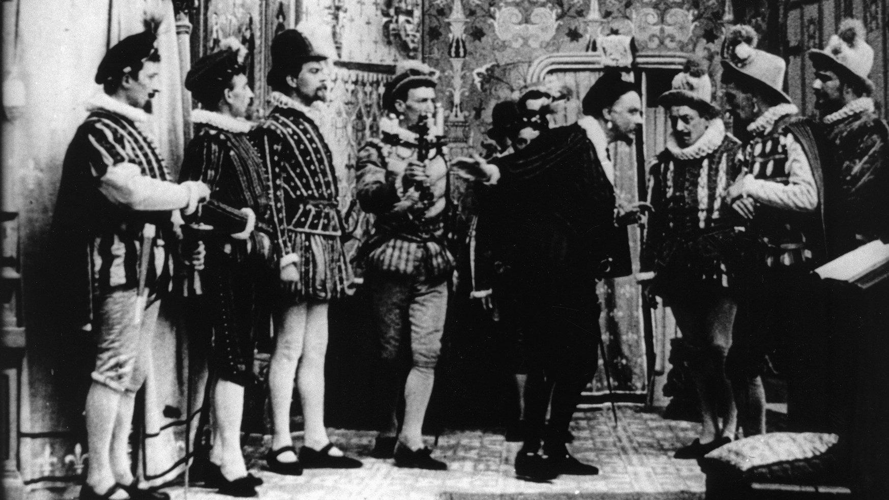 The Assassination of the Duke de Guise 1908 movie scene