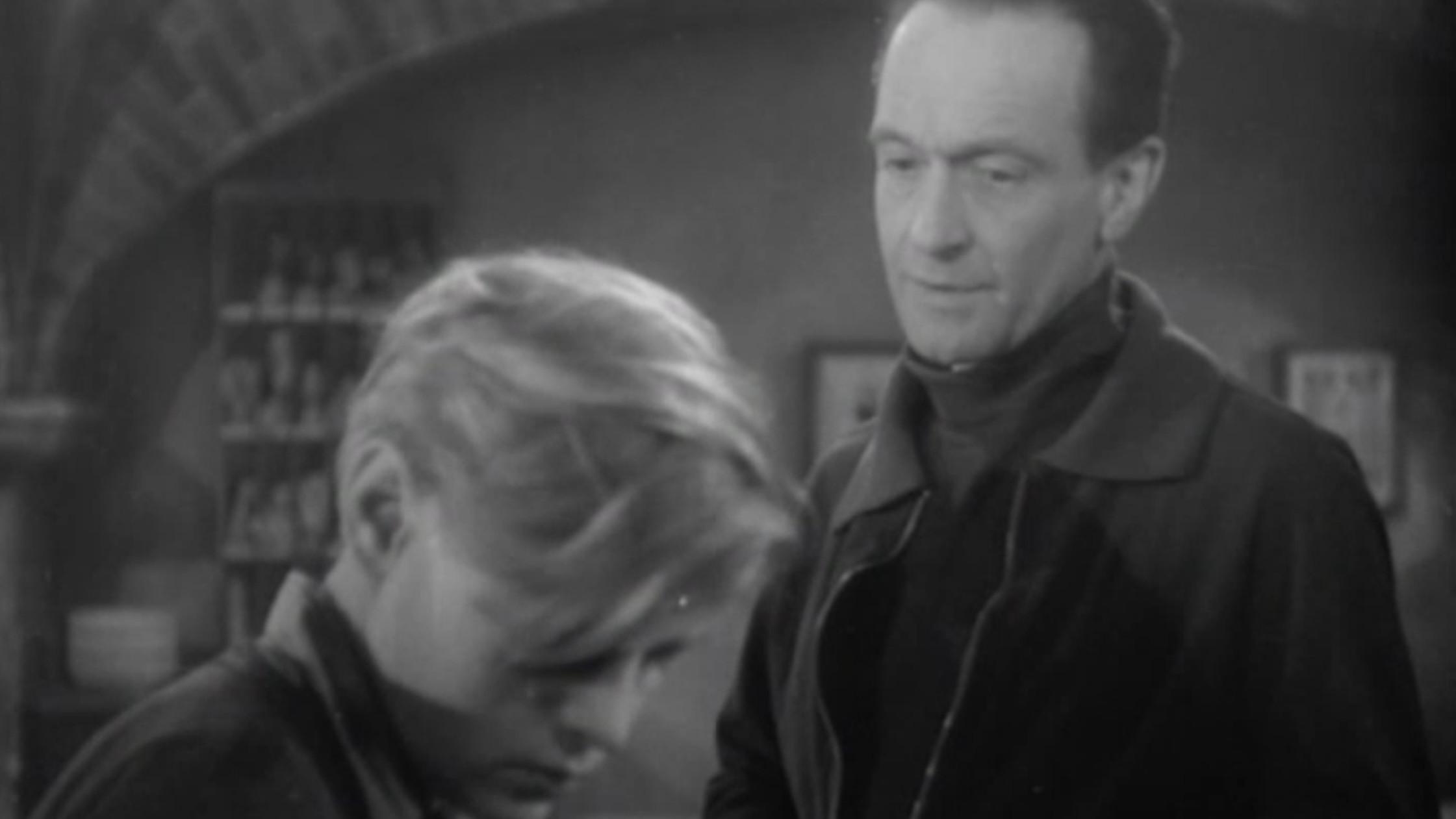 Tainted 1946 movie scene