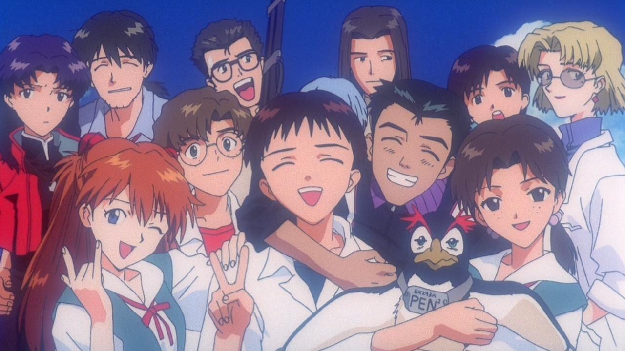 Neon Genesis Evangelion: The End of Evangelion 1997 movie scene