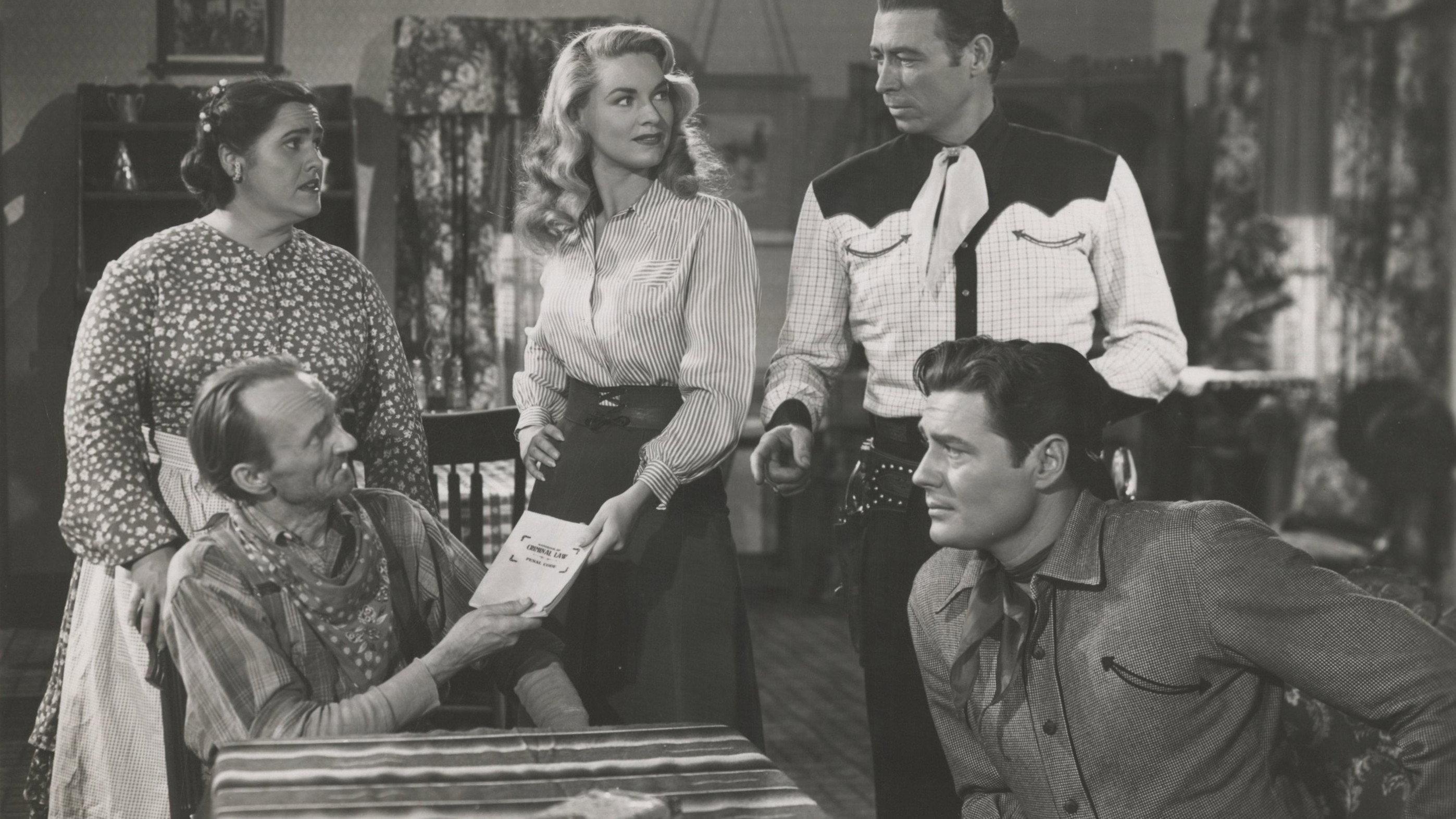 Driftin' River 1946 movie scene