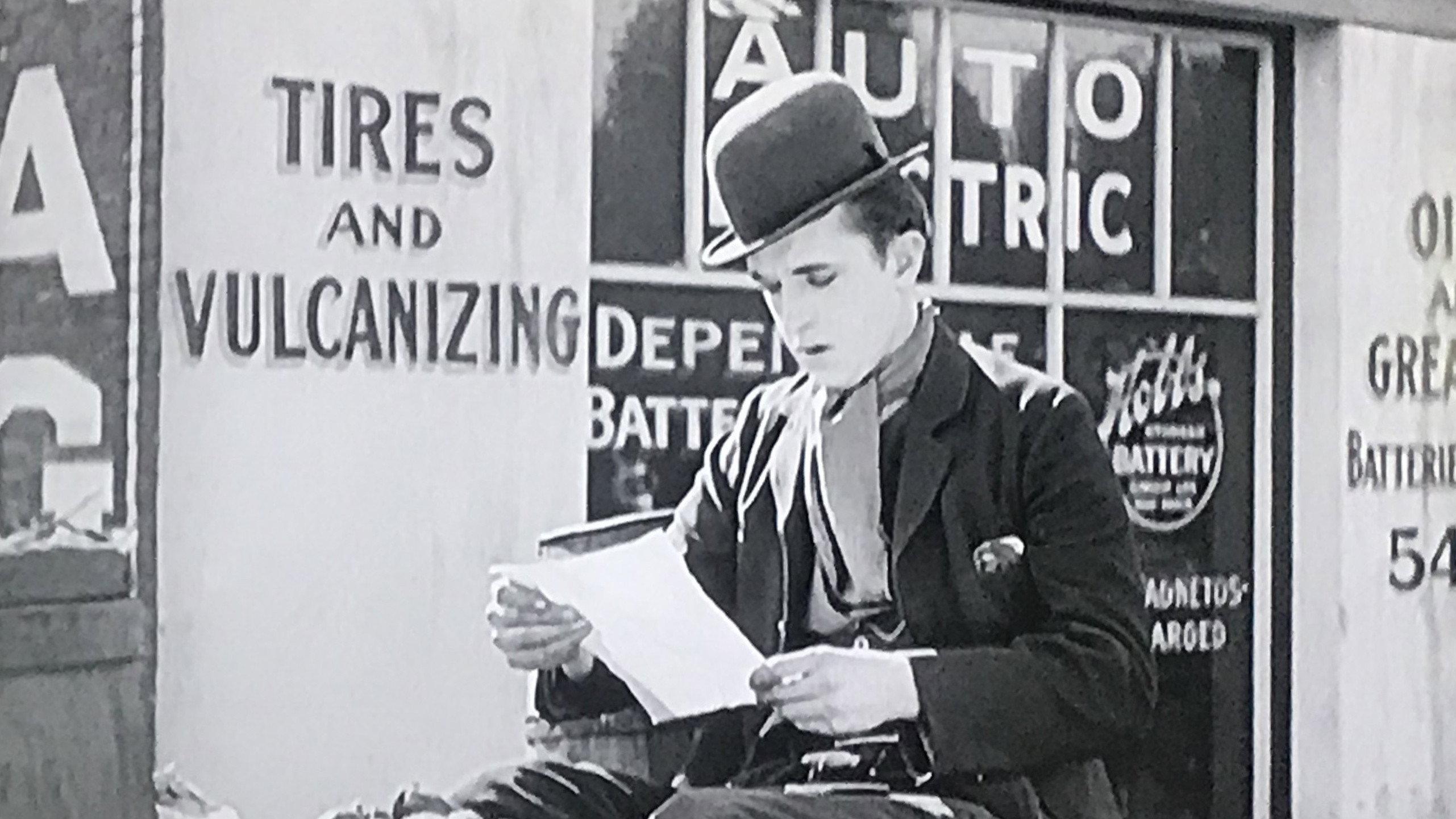 The Egg 1922 movie scene
