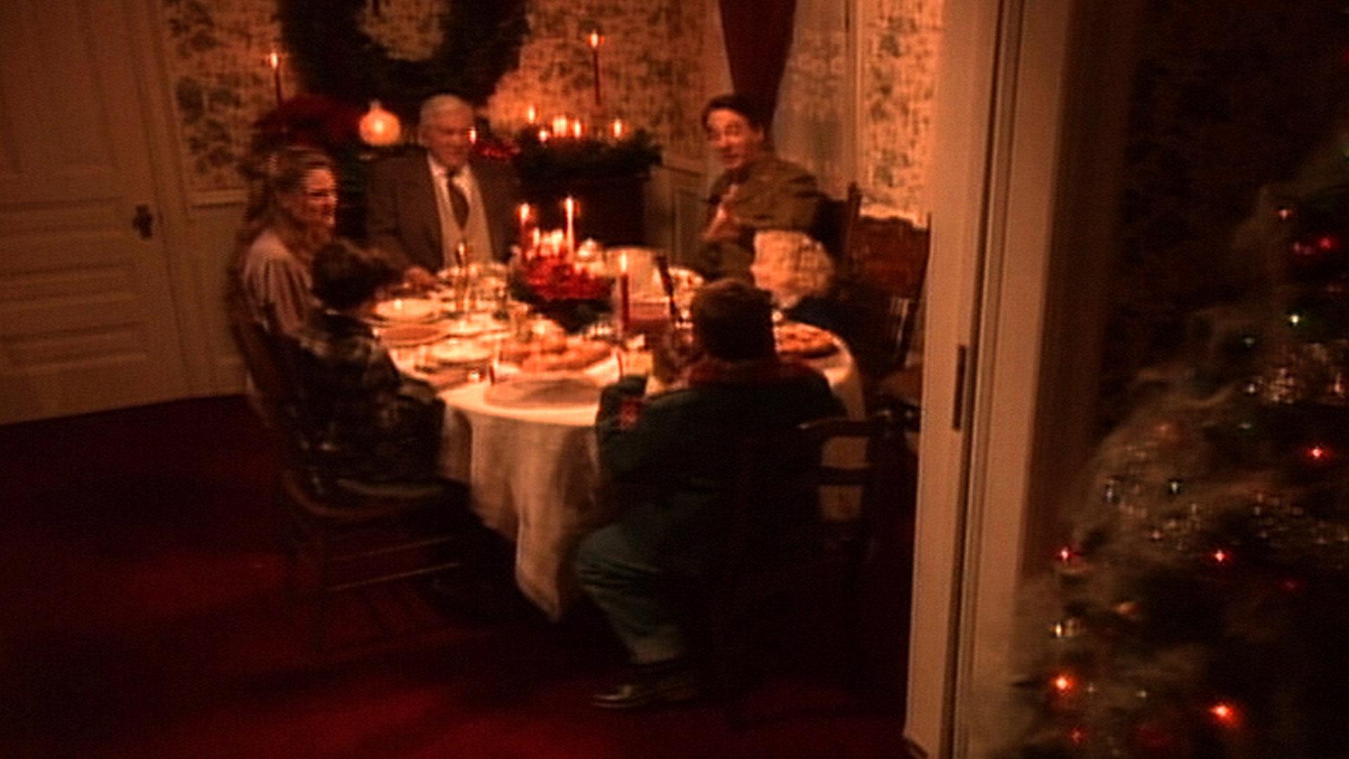 A Norman Rockwell Christmas Story 1995 movie scene