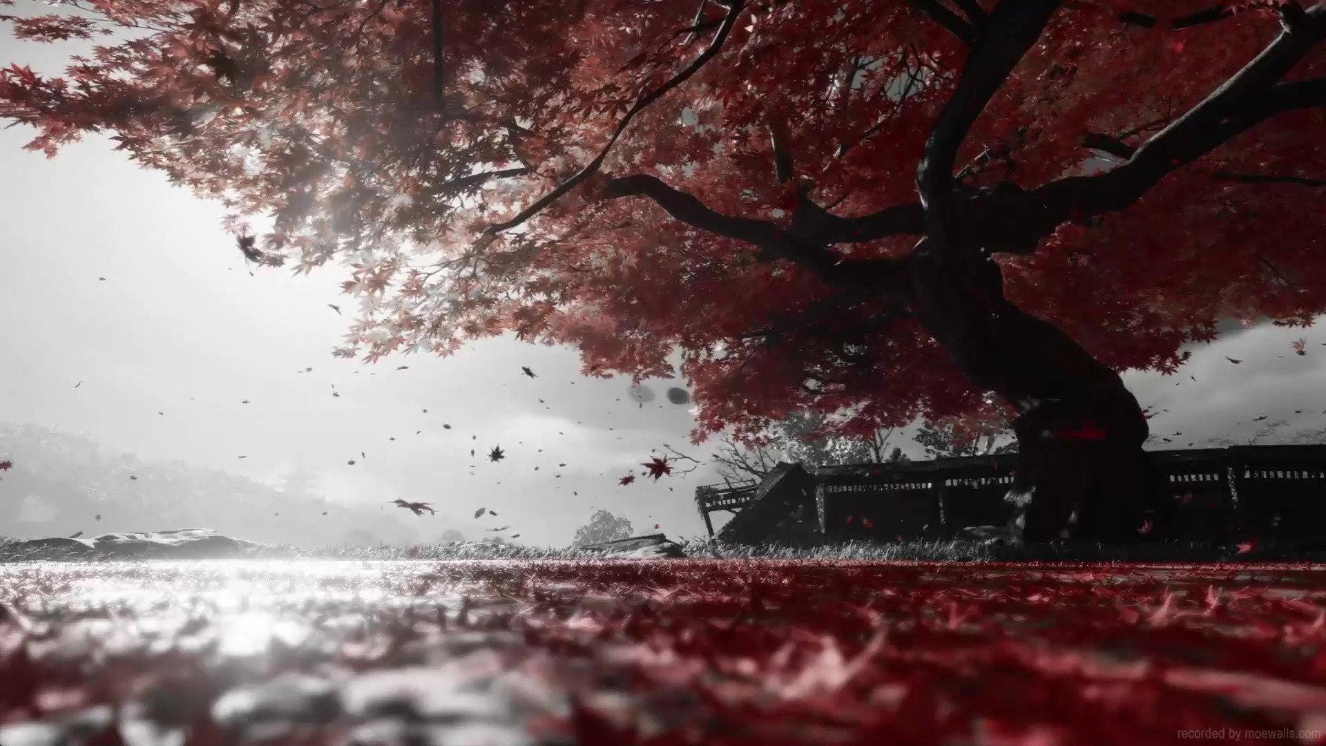 Ghost of Tsushima Director's Cut 2020 movie scene