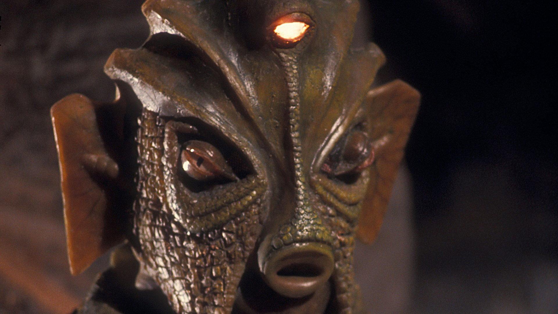 Doctor Who and the Silurians 1970 movie scene