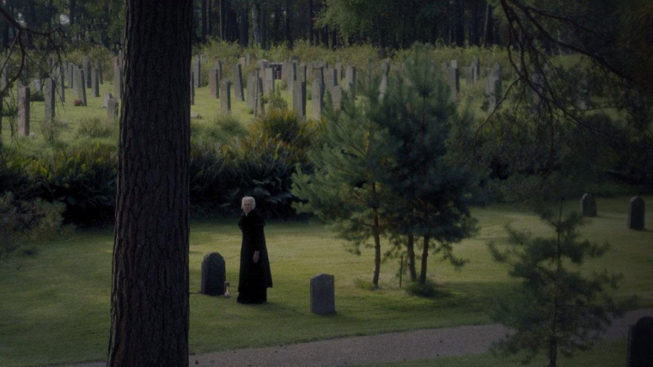 Woodland Cemetery 2019 movie scene