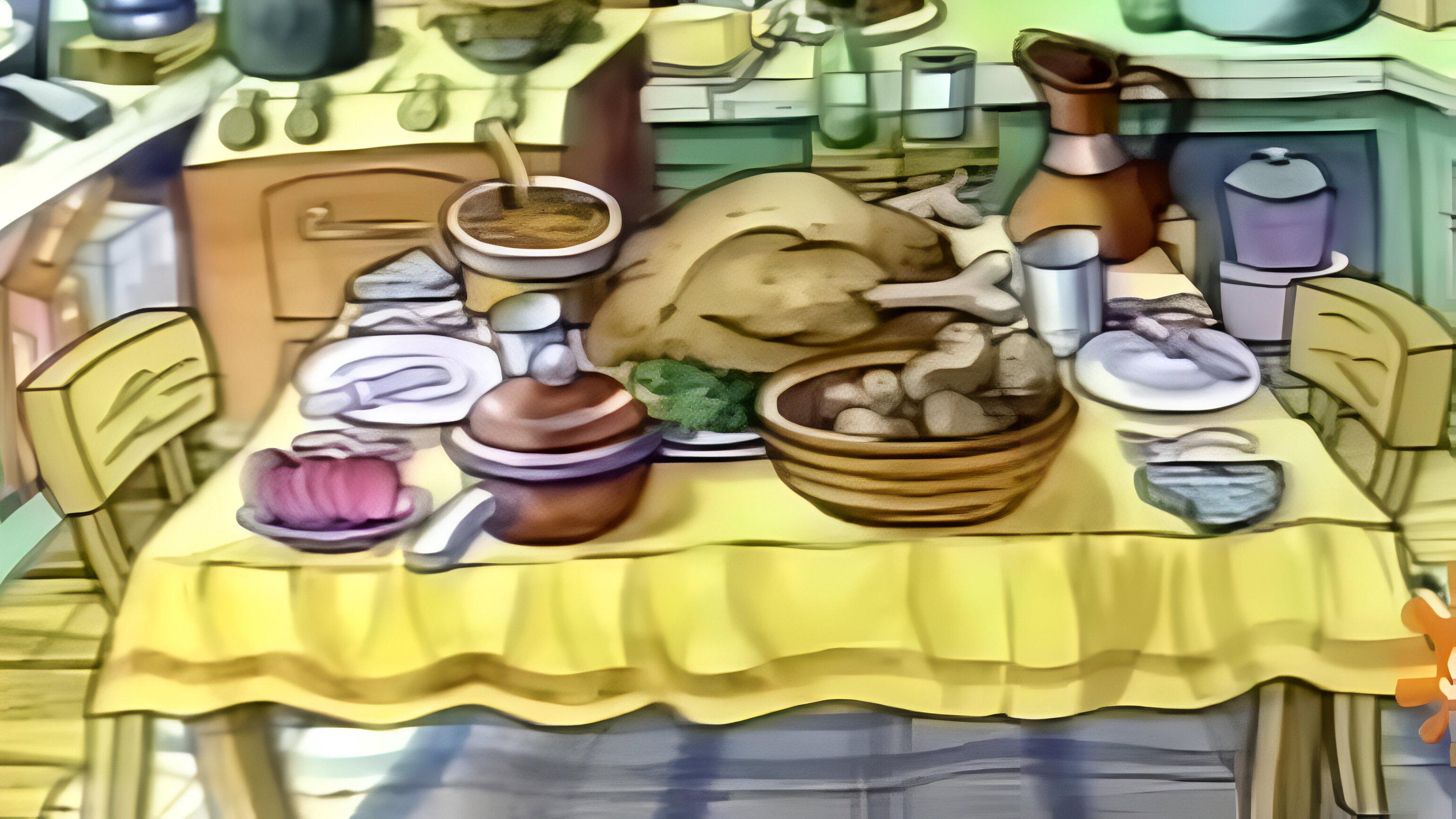 Nick's Thanksgiving Fest 1989 movie scene