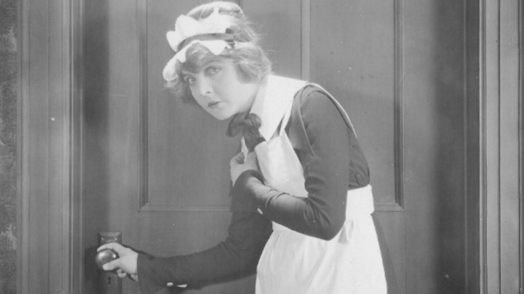 The Haunted Bedroom 1919 movie scene