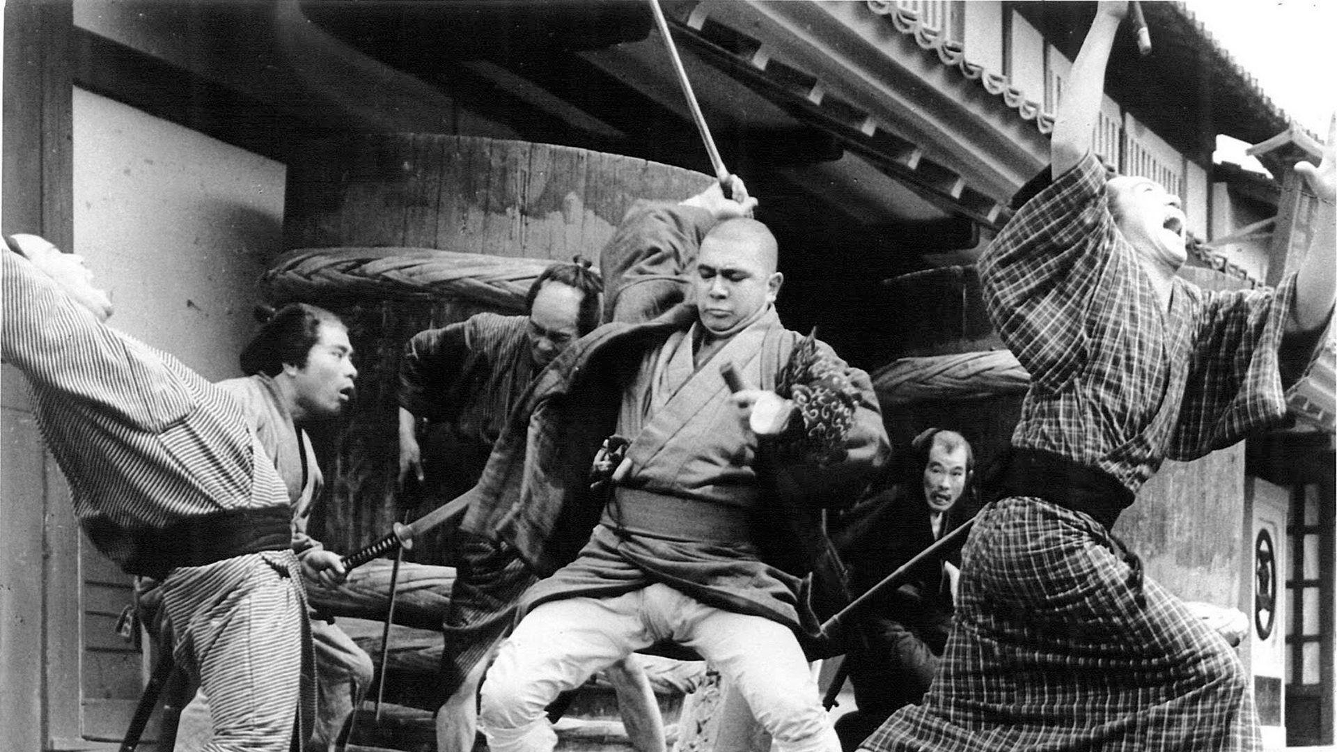 The Tale of Zatoichi 1962 movie scene