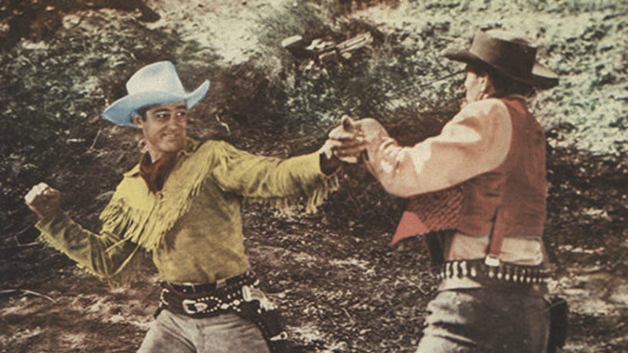 Trail of the Arrow 1952 movie scene