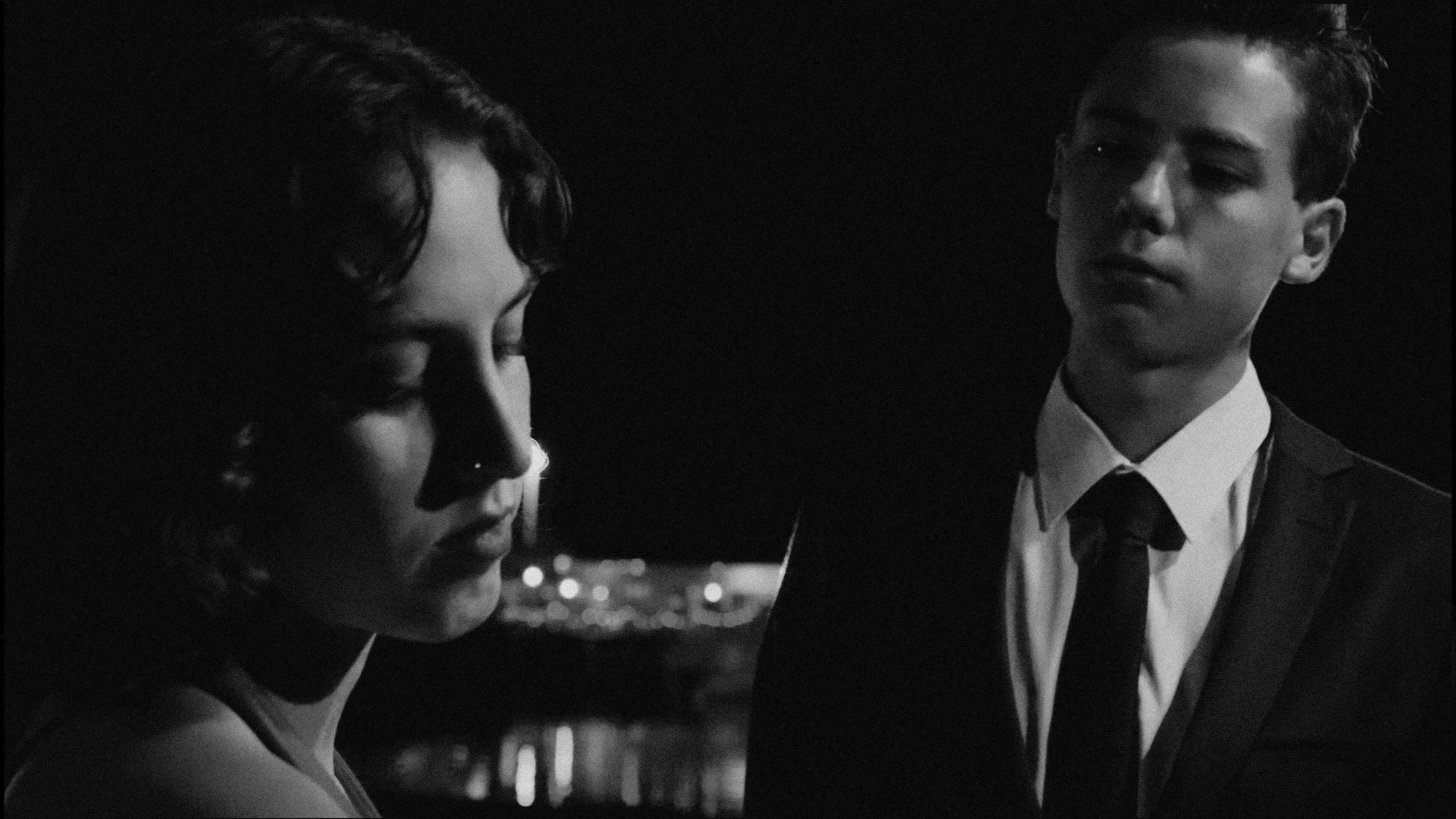A film Noir 2018 movie scene