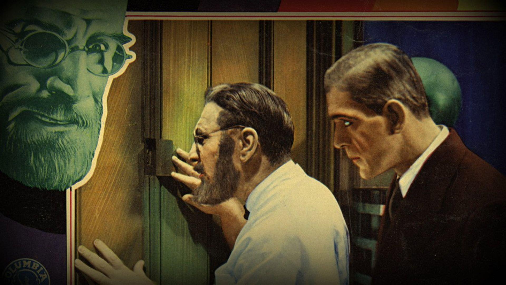 Behind the Mask 1932 movie scene
