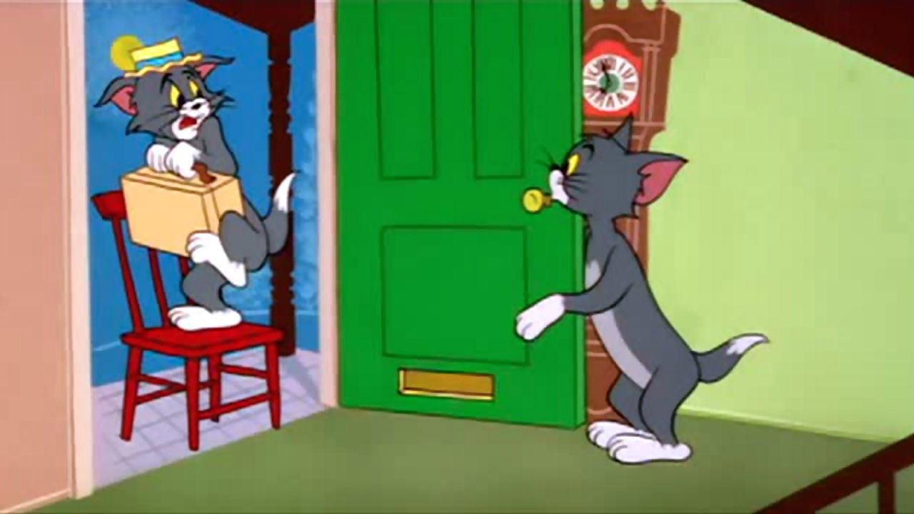 Timid Tabby 1957 movie scene