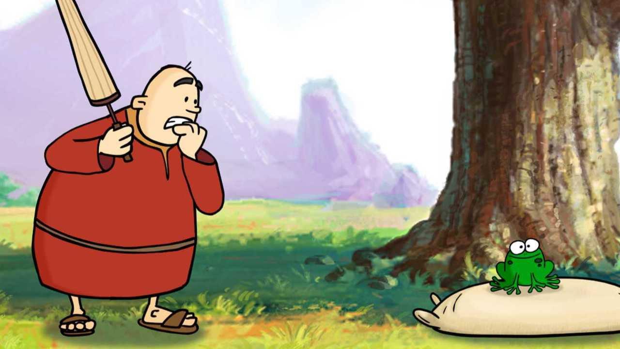 The Monk and the Fly 2014 movie scene