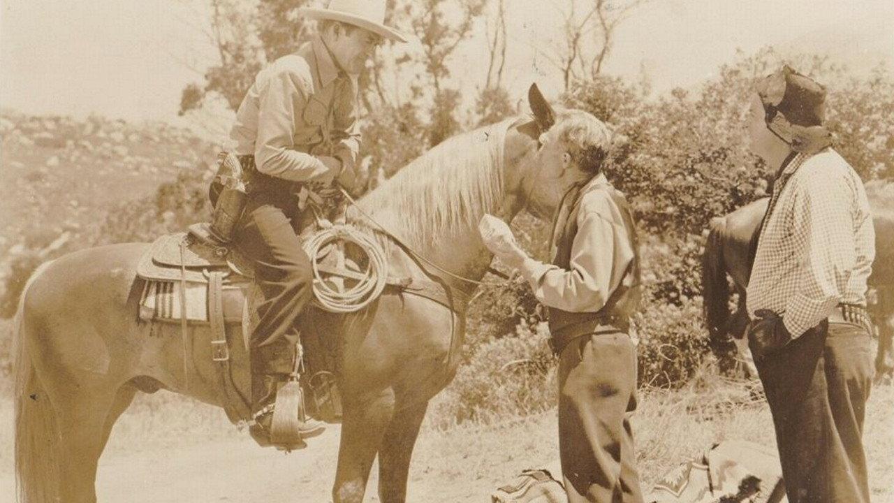 Prairie Roundup 1951 movie scene