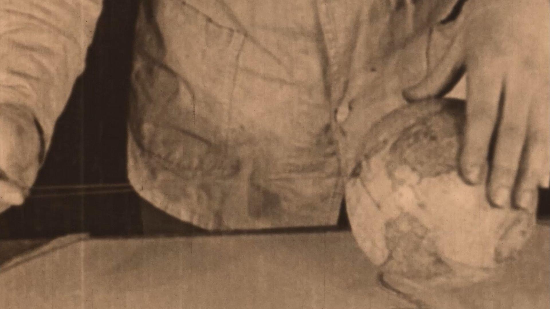 All Aboard for the Moon 1920 movie scene