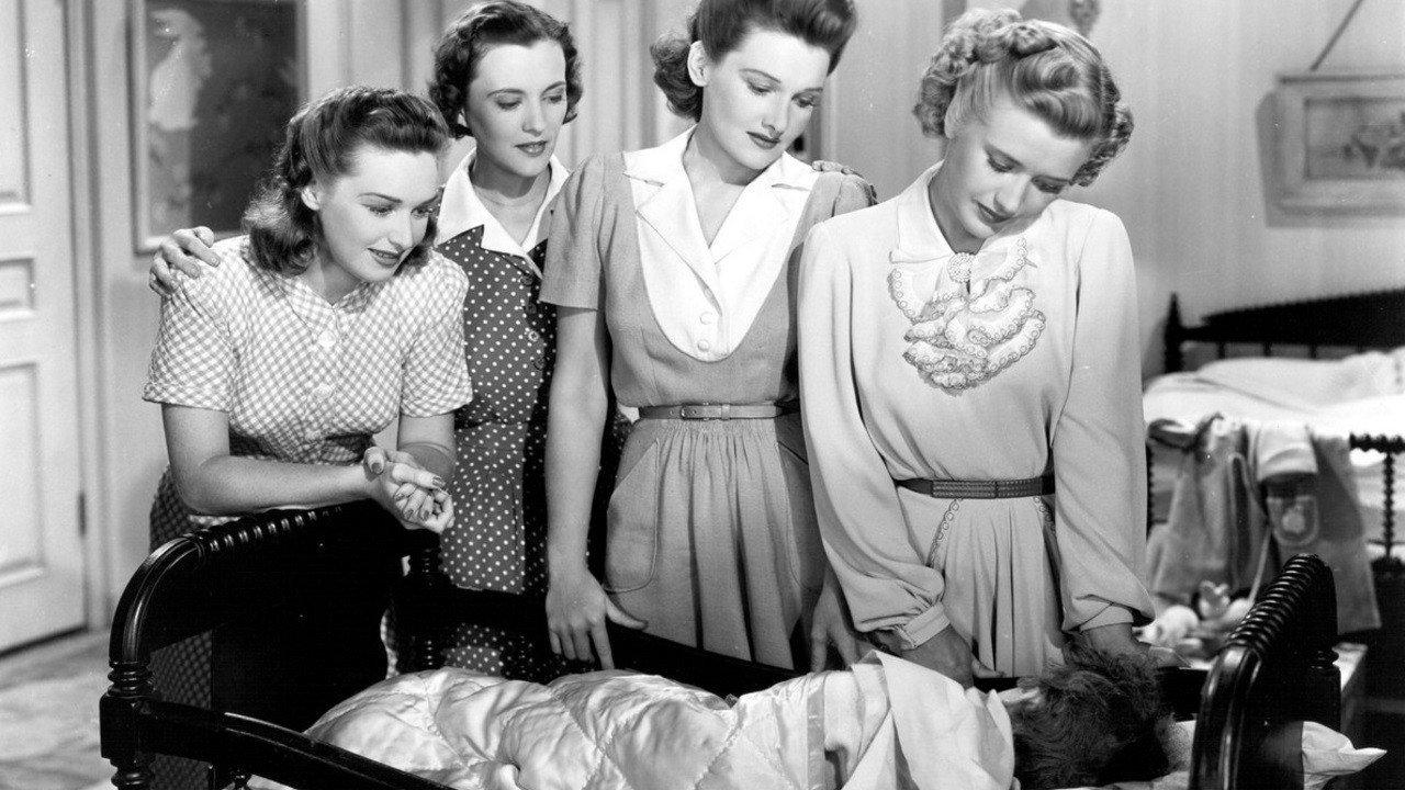 Four Mothers 1941 movie scene