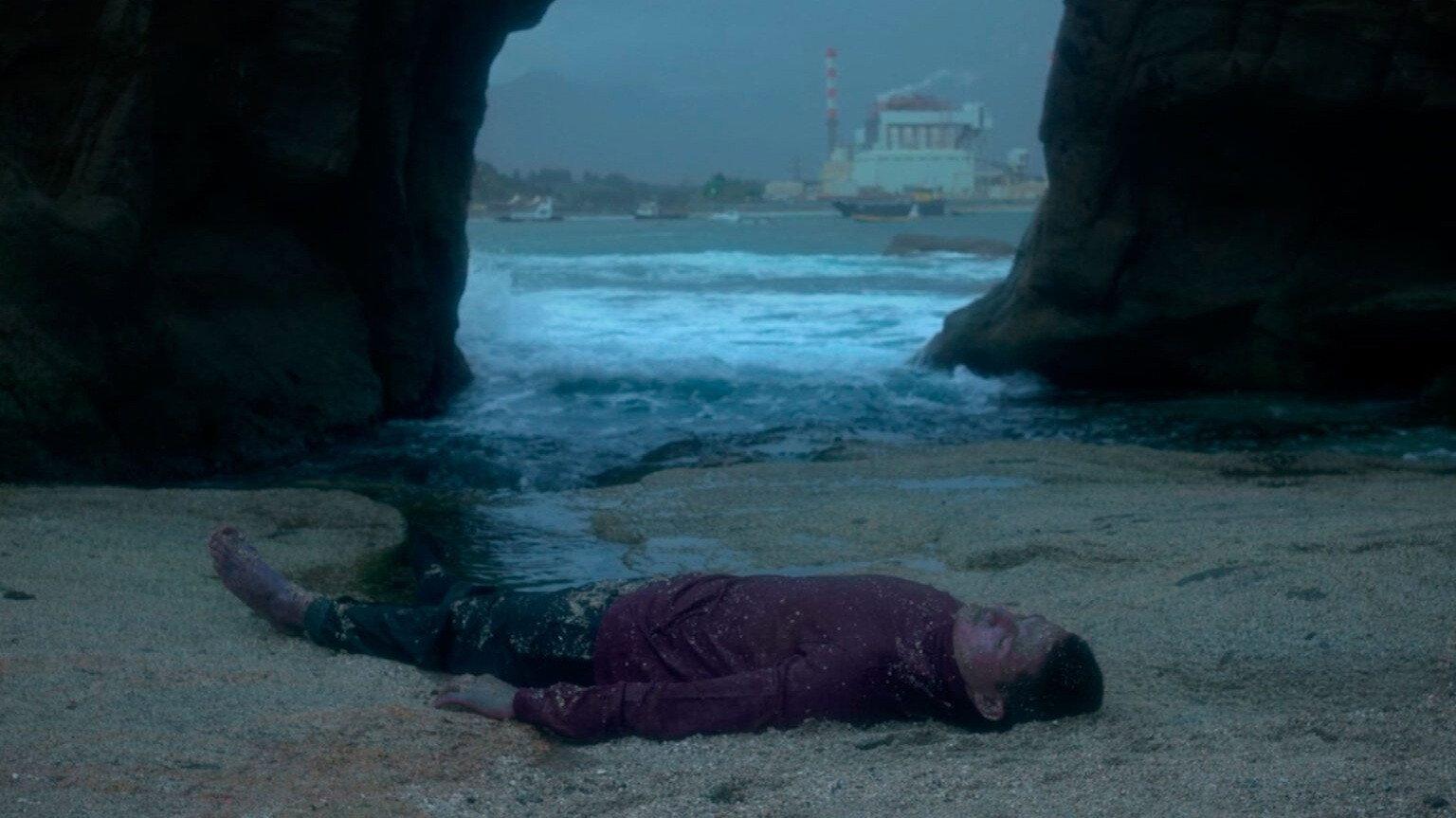 Soundless Sea 2024 movie scene