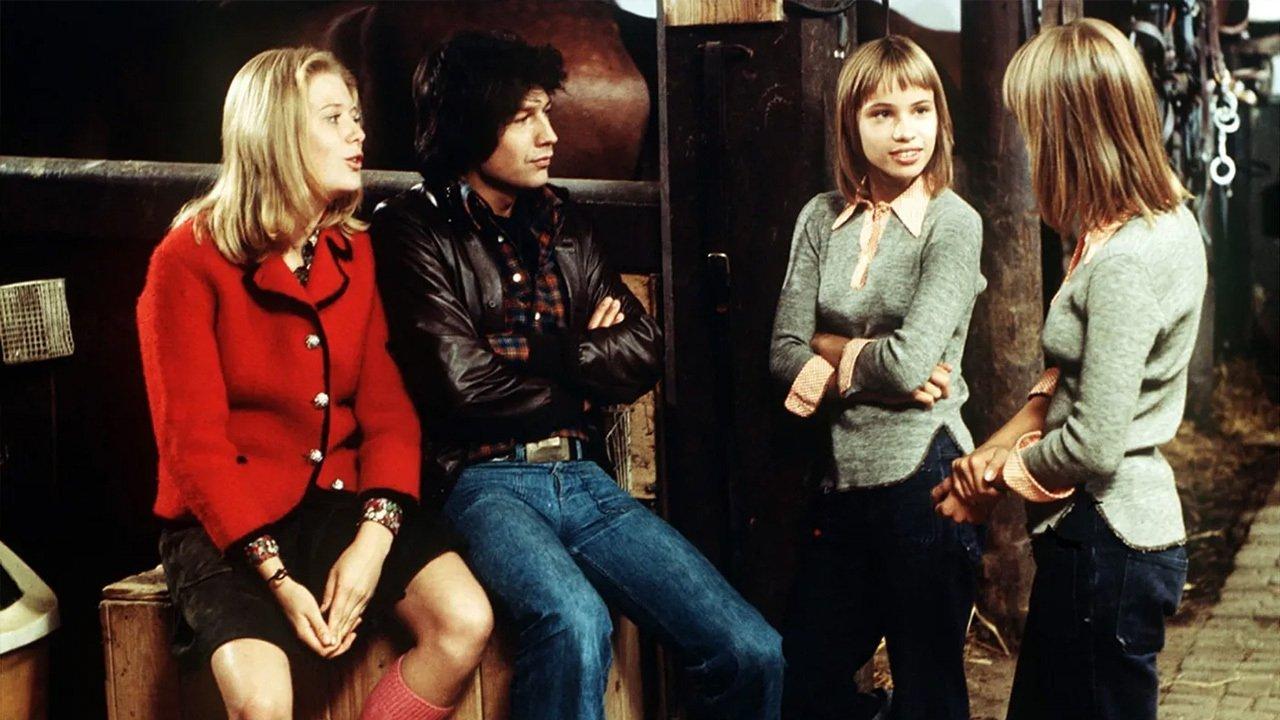 The Twins from Immenhof 1973 movie scene