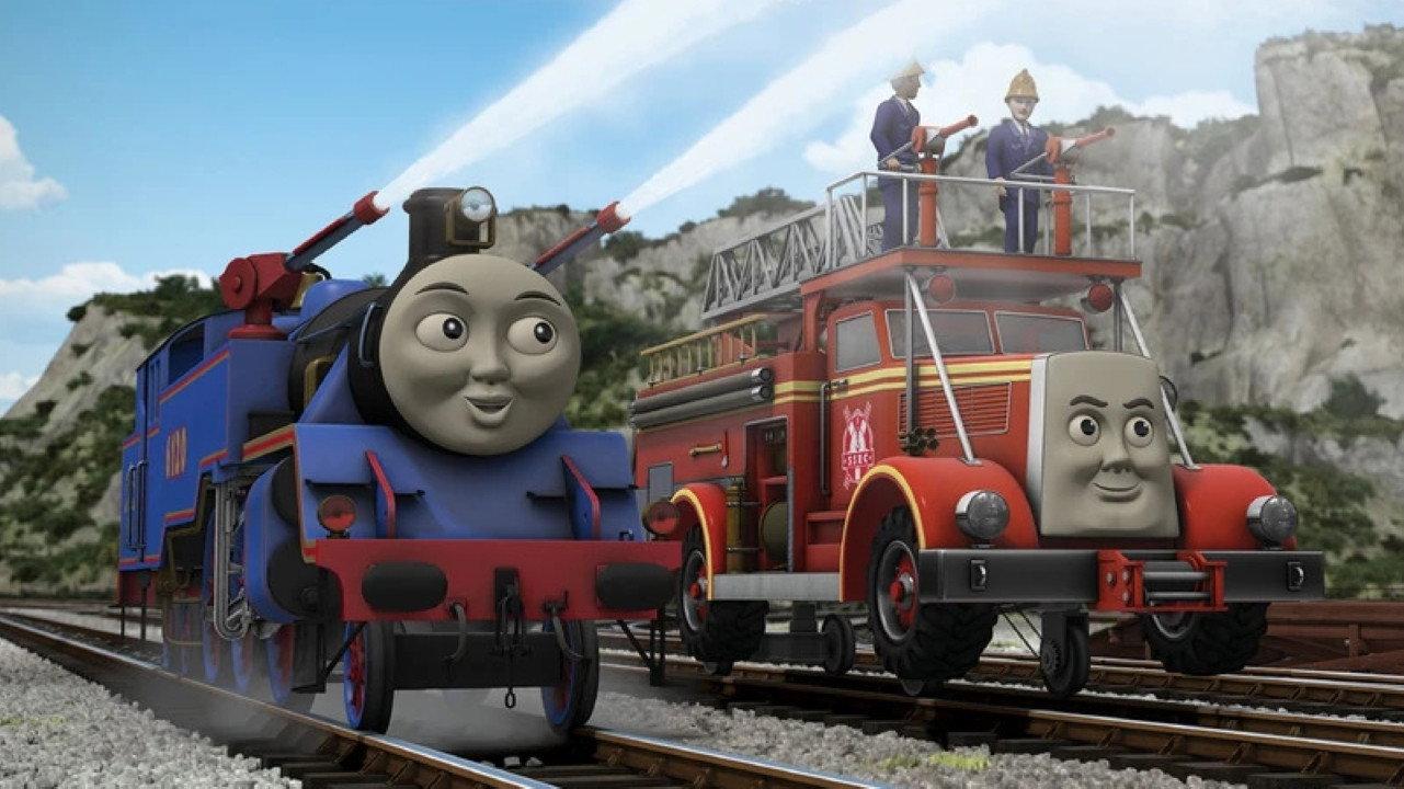 Thomas & Friends: Engines to the Rescue 2014 movie scene