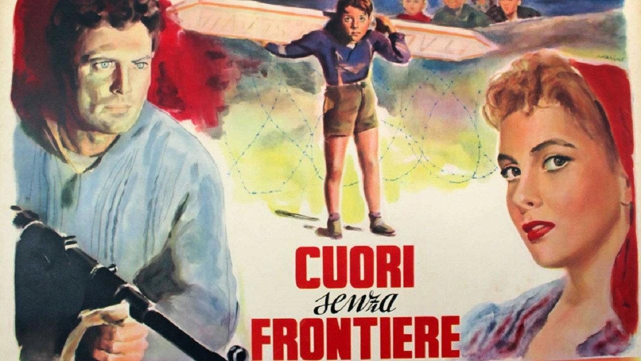 The White Line 1950 movie scene