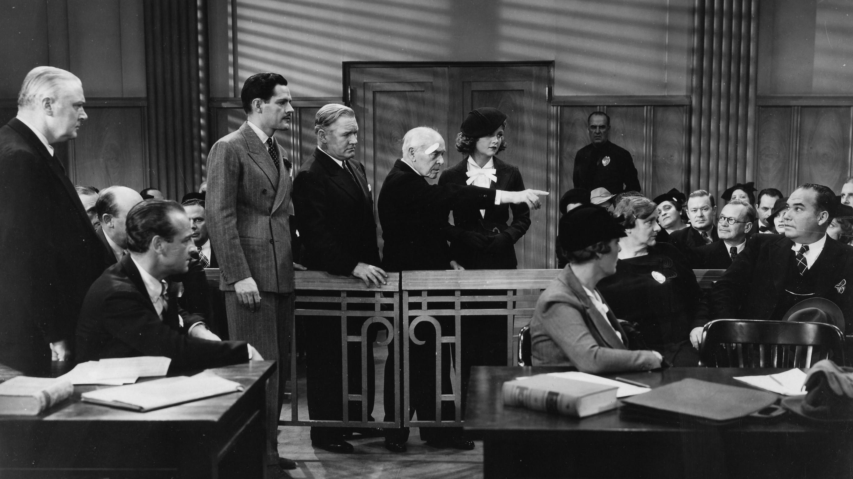 The Case of the Stuttering Bishop 1937 movie scene