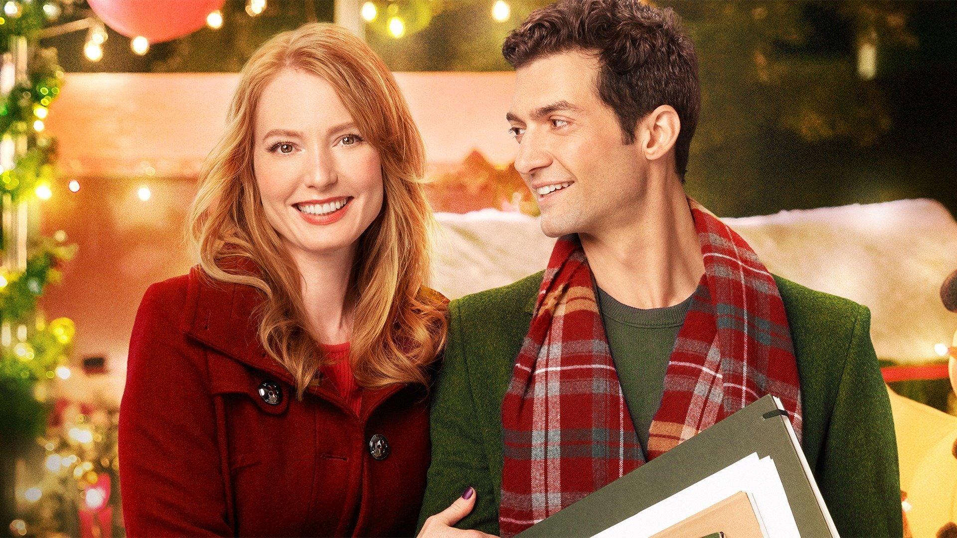The Mistletoe Inn 2017 movie scene