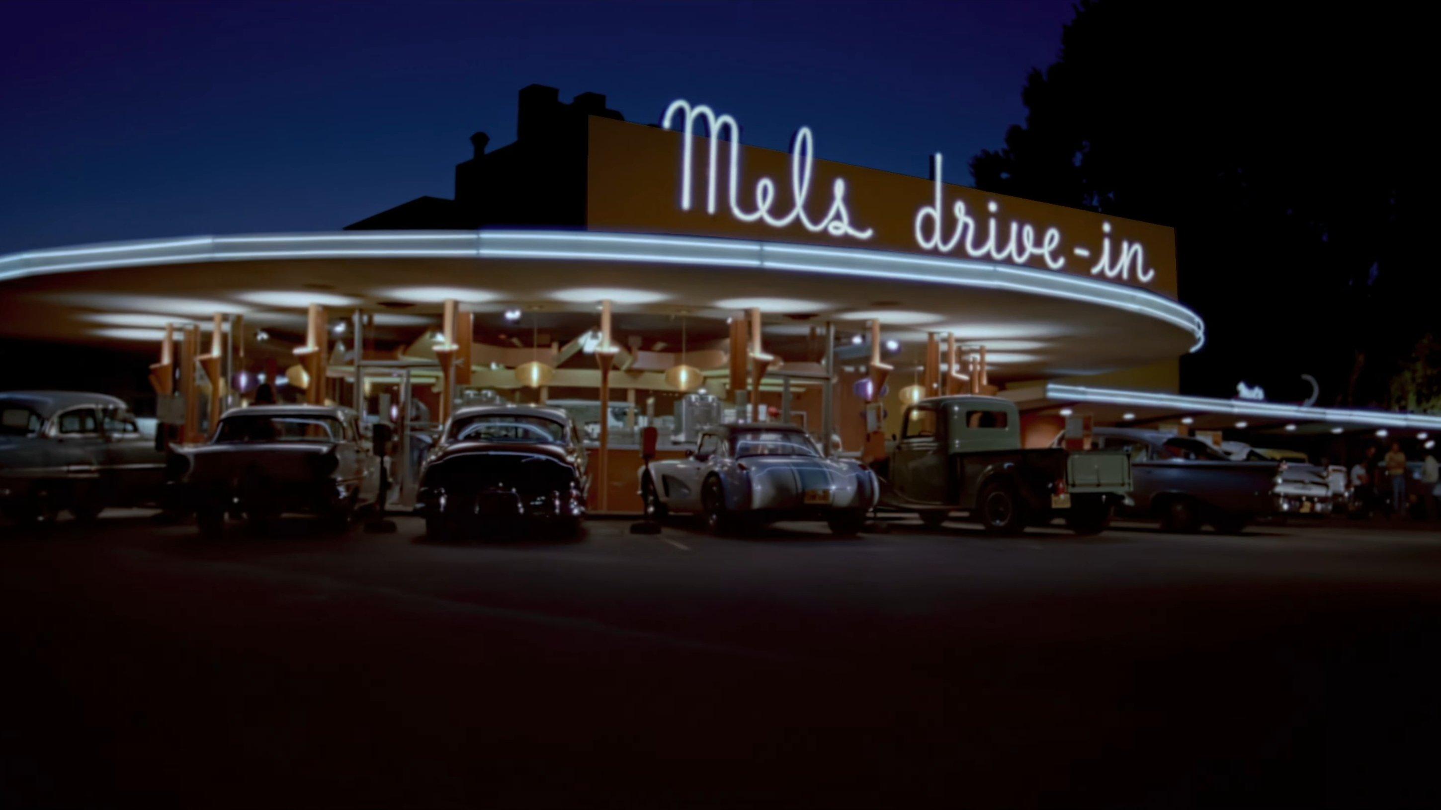 American Graffiti 1973 movie scene