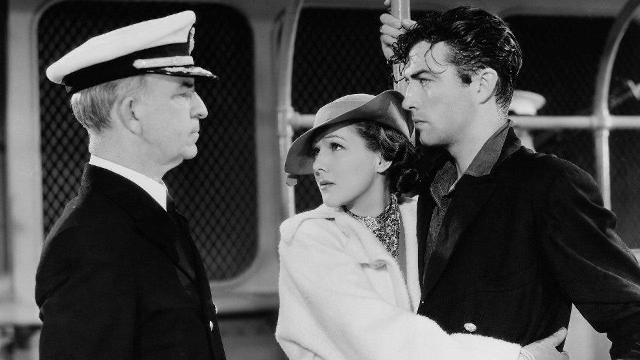 Murder in the Fleet 1935 movie scene