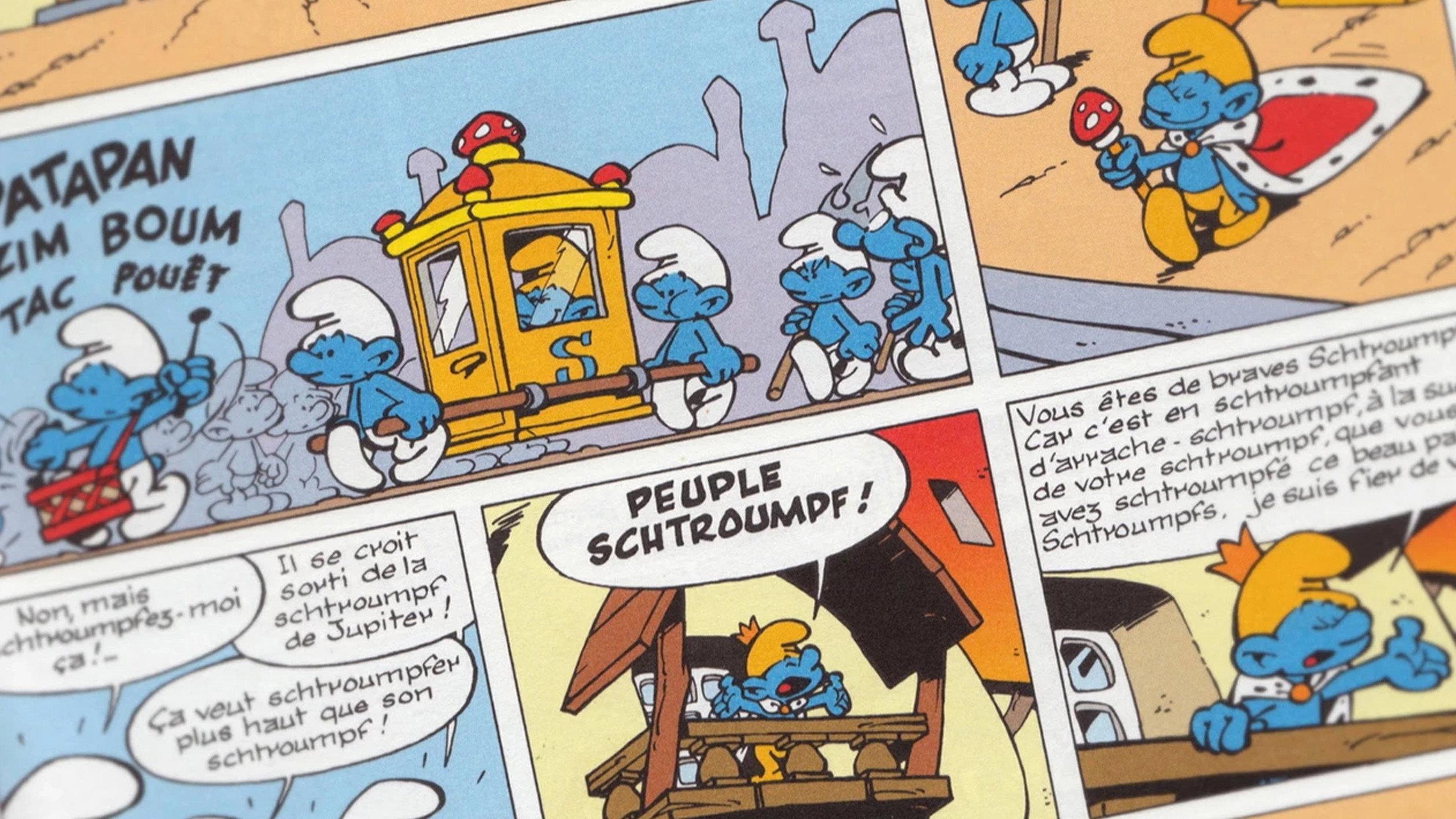 Greetings From Planet Smurf 2018 movie scene