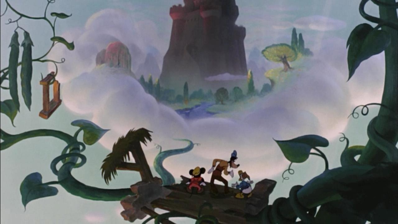 Mickey and the Beanstalk 1947 movie scene