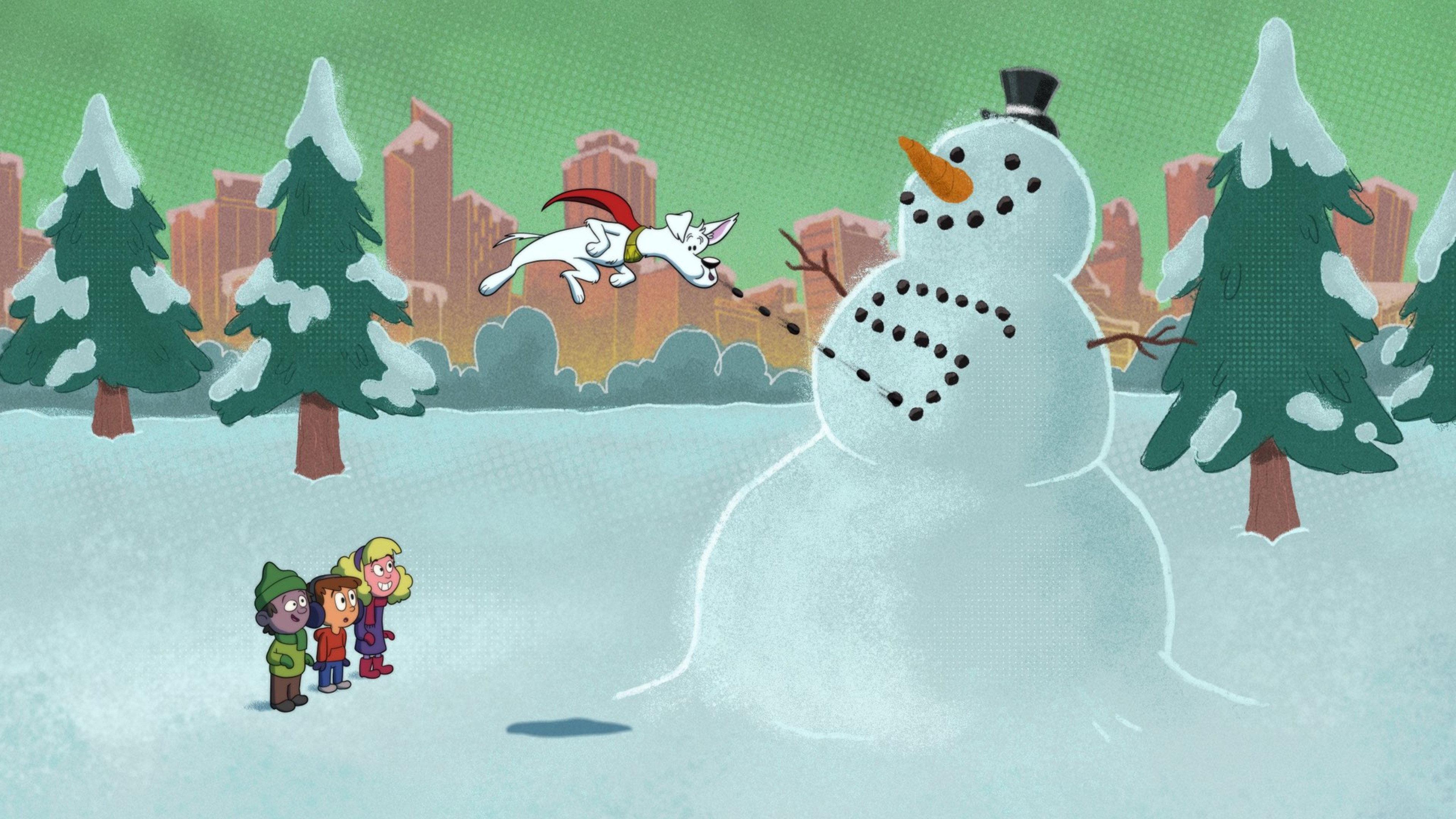 Krypto Saves the Day!: Package Pandemonium 2025 movie scene
