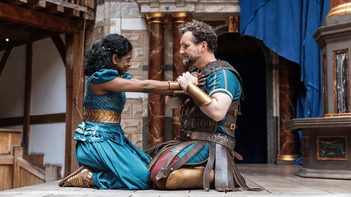 Antony & Cleopatra 2025 movie scene
