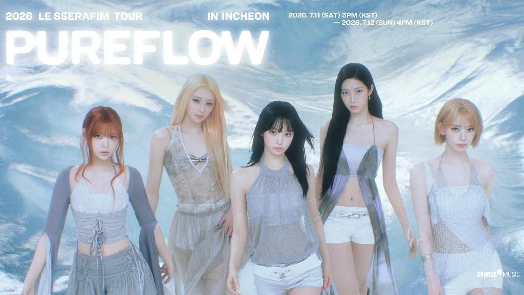 2026 LE SSERAFIM TOUR ‘PUREFLOW’ IN INCHEON 2026 movie scene