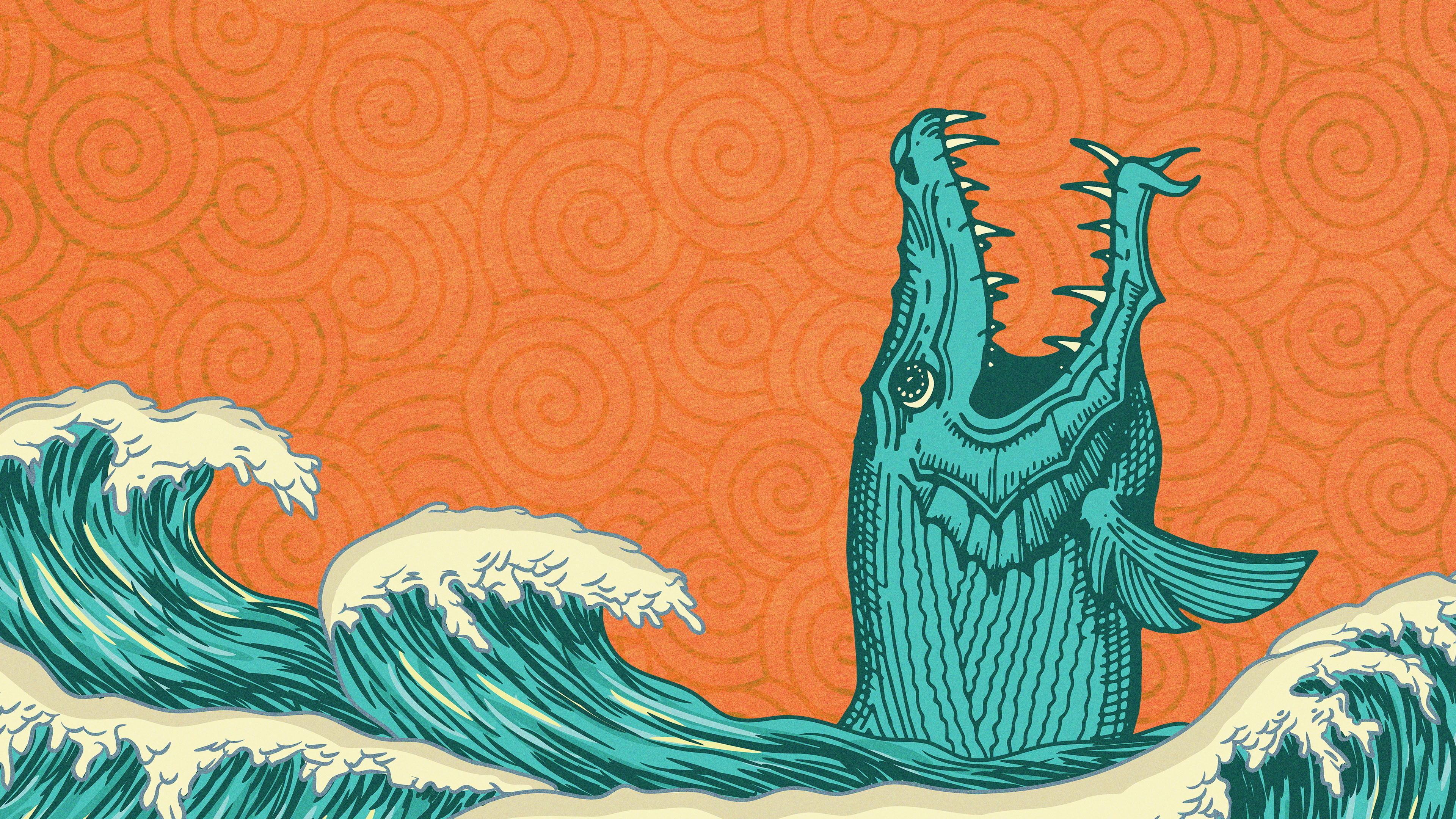 Alien Sharks: Ghosts of Japan 2024 movie scene