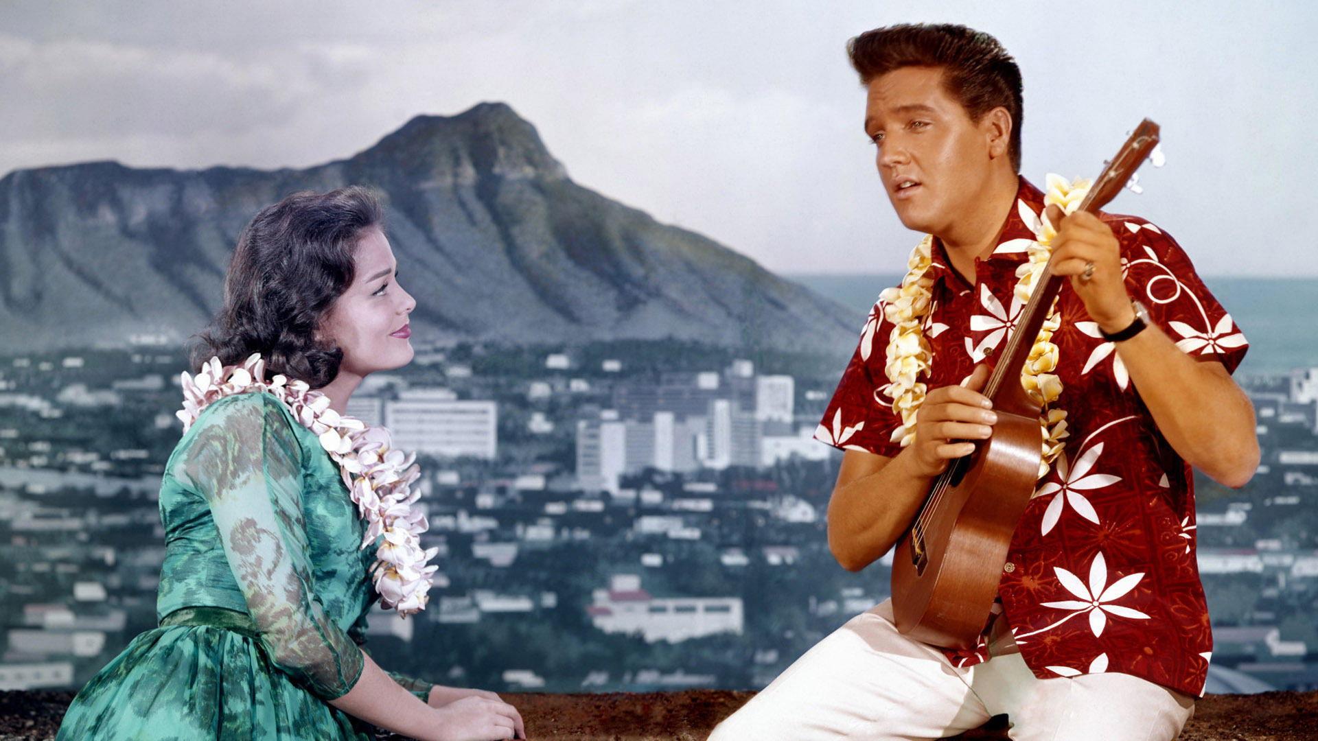 Blue Hawaii 1961 movie scene