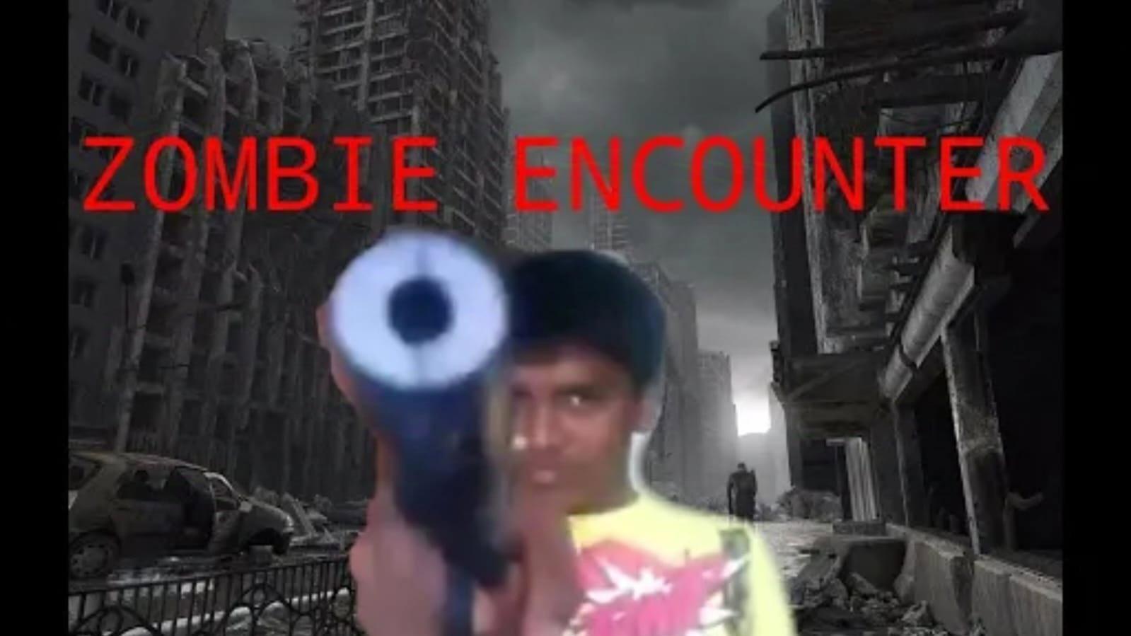 Zombie Encounter 2018 movie scene