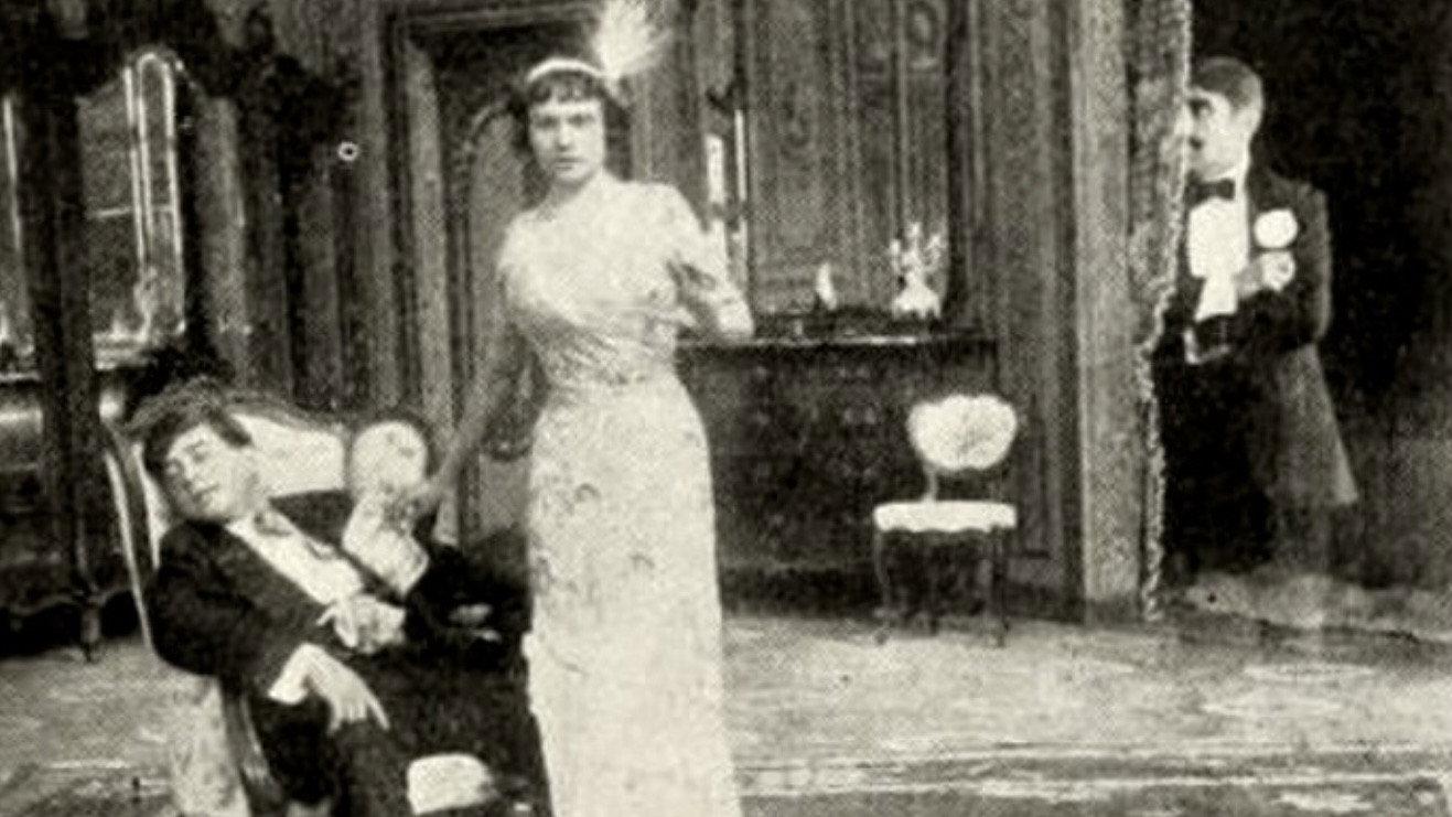 The Mysteries of Souls 1912 movie scene