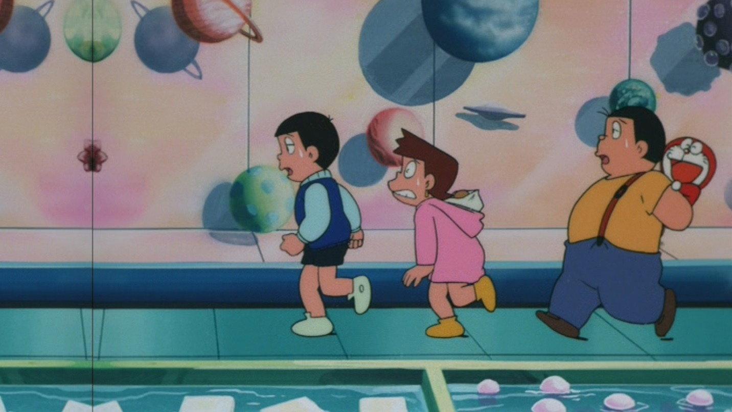Dorami-chan: Mini-Dora SOS!! 1989 movie scene