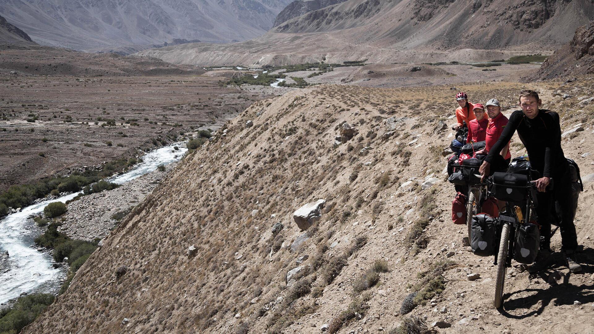 Cycling Across Tajikistan 2018 movie scene