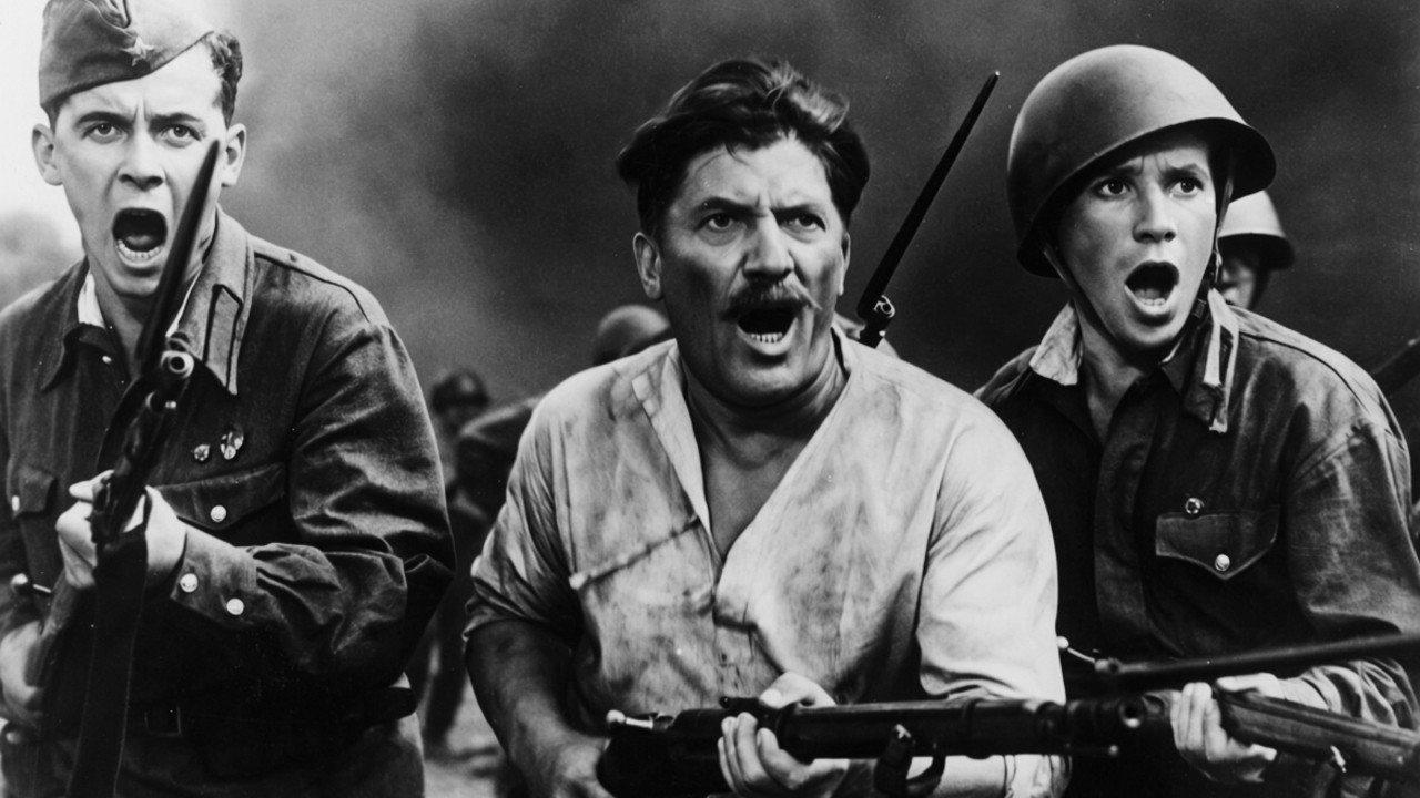 The Immortal Garrison 1956 movie scene
