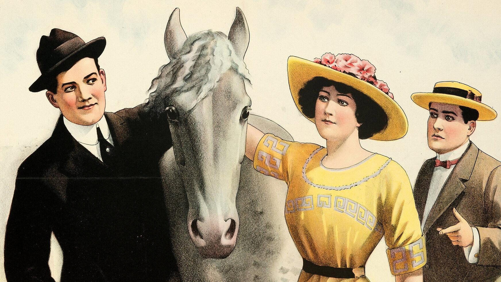 Arabia: The Equine Detective 1913 movie scene