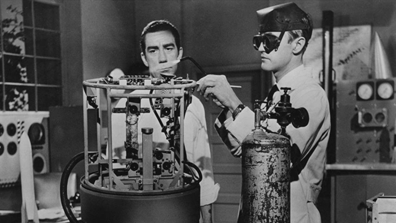 War of the Satellites 1958 movie scene