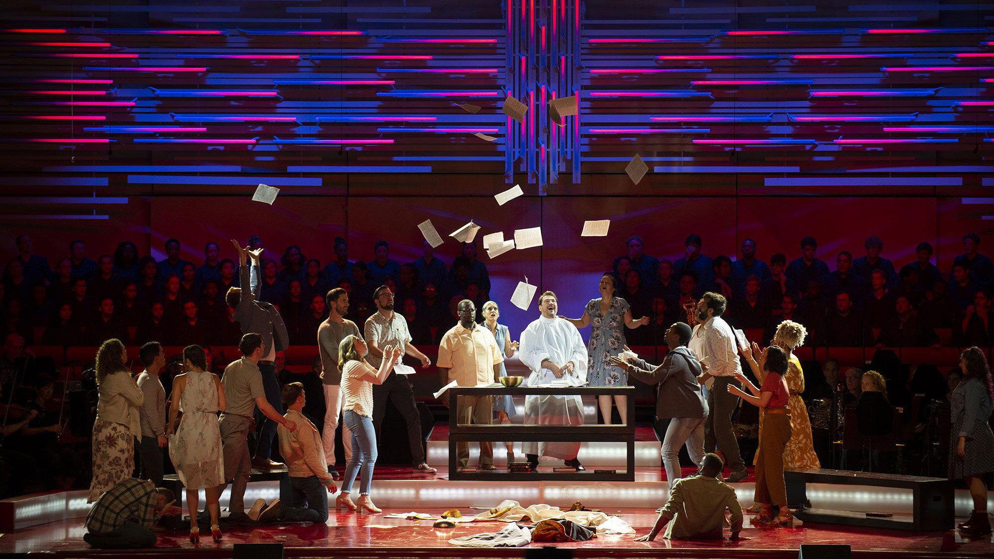 Leonard Bernstein Mass 2020 movie scene