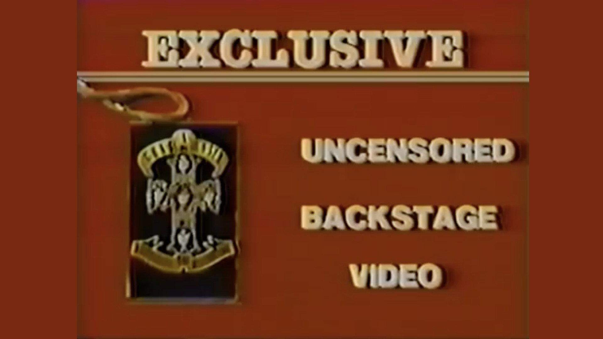 Guns N' Roses: A Night in the Jungle 1987 movie scene